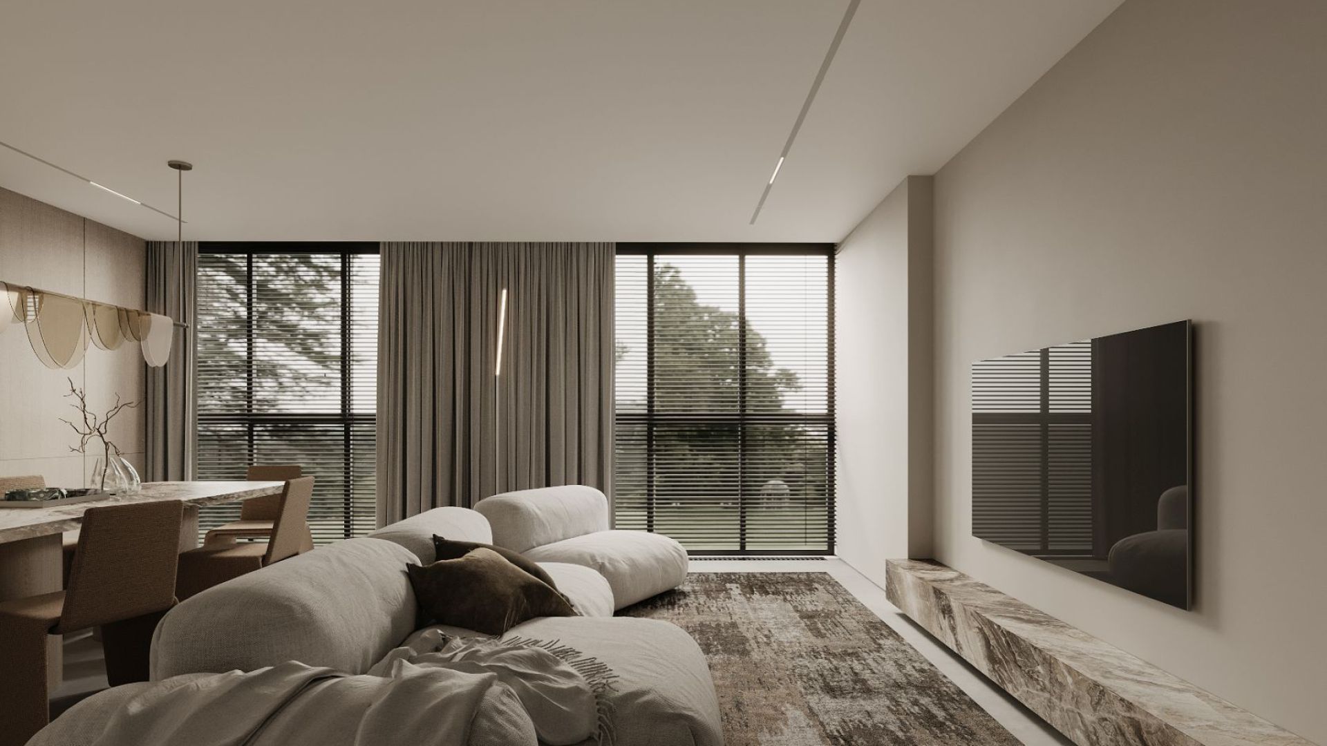 Витяжка вбудована Micra Black - Візуалізації