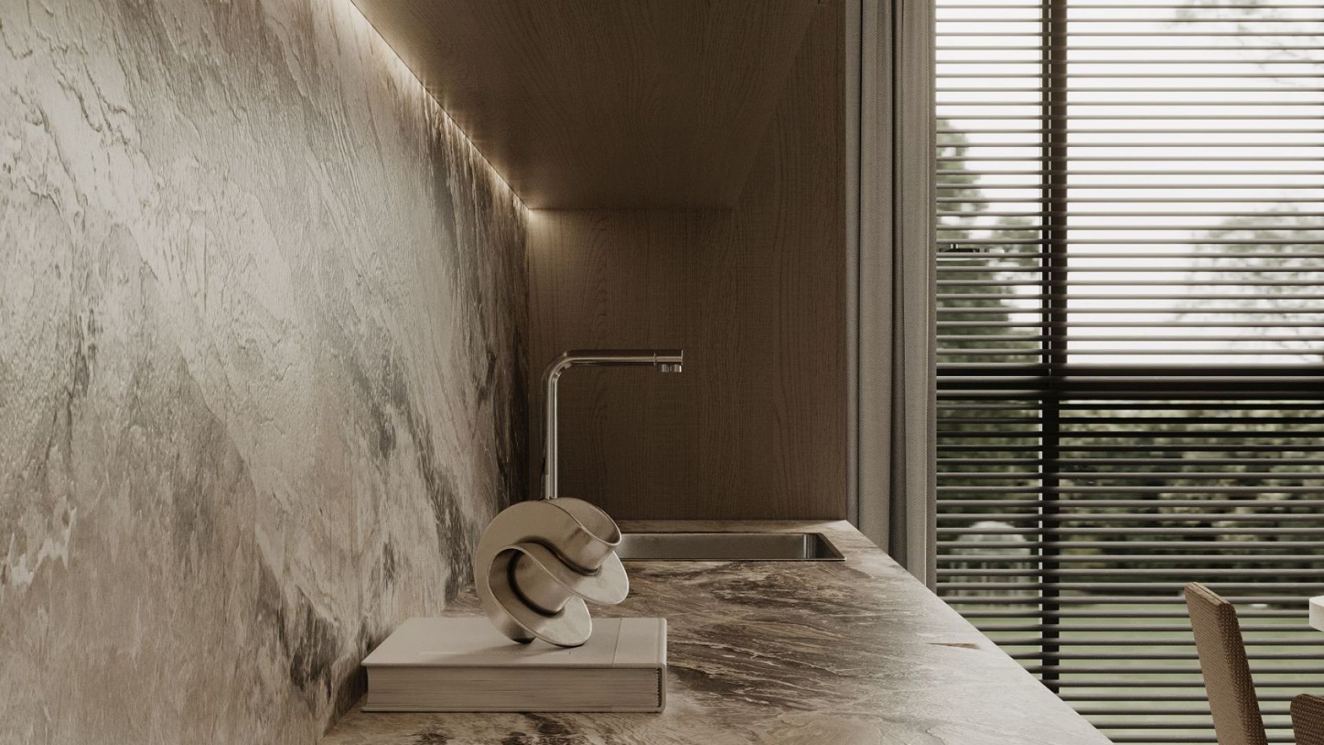 Витяжка вбудована Micra Black - Візуалізації 5