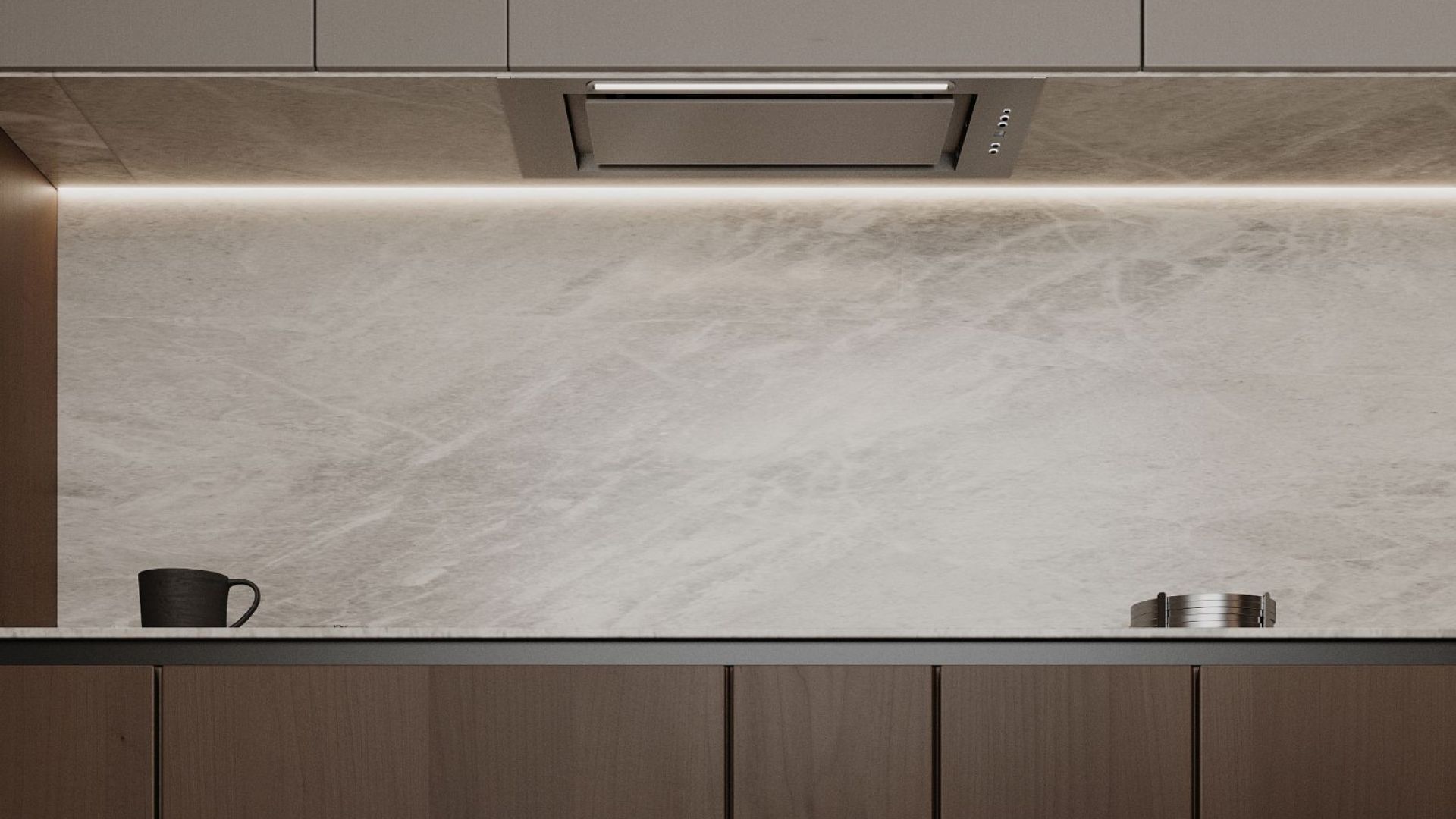 Витяжка вбудована Micra INOX - Нержавіюча сталь - Візуалізації 4