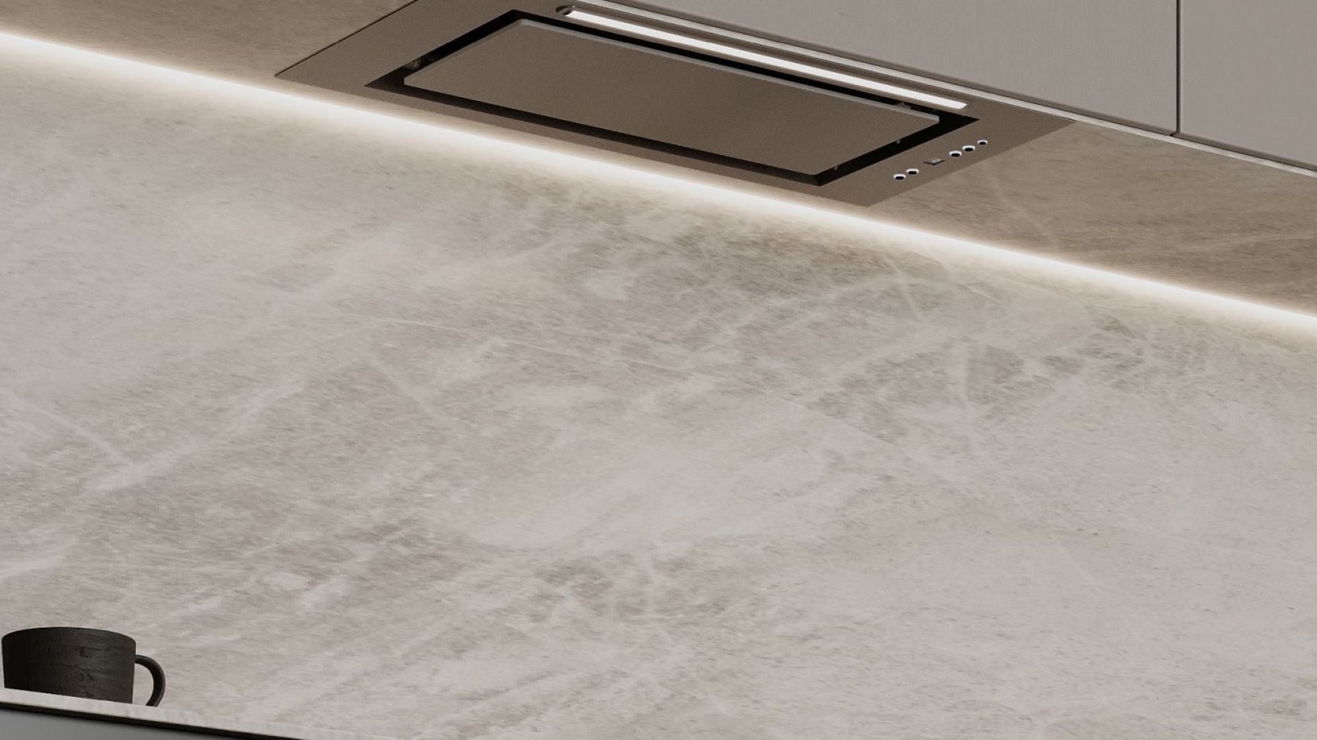 Витяжка вбудована Micra INOX - Нержавіюча сталь - Візуалізації 8