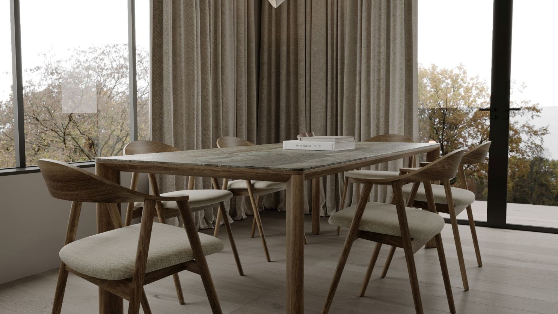 Витяжка стельова Grand Super Slim White - Білий - Візуалізації 6