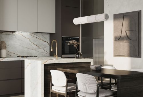  - Lando Glass 2STRIPS White Gesture Control