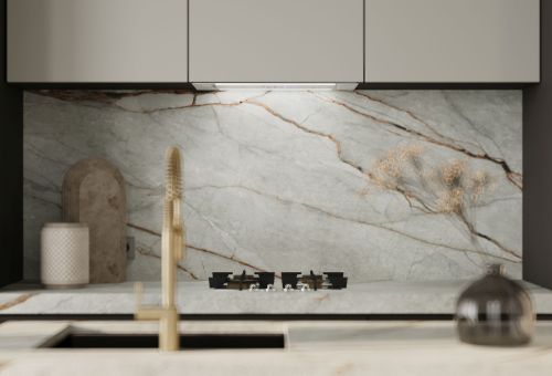  - Lando Glass 2STRIPS White Gesture Control