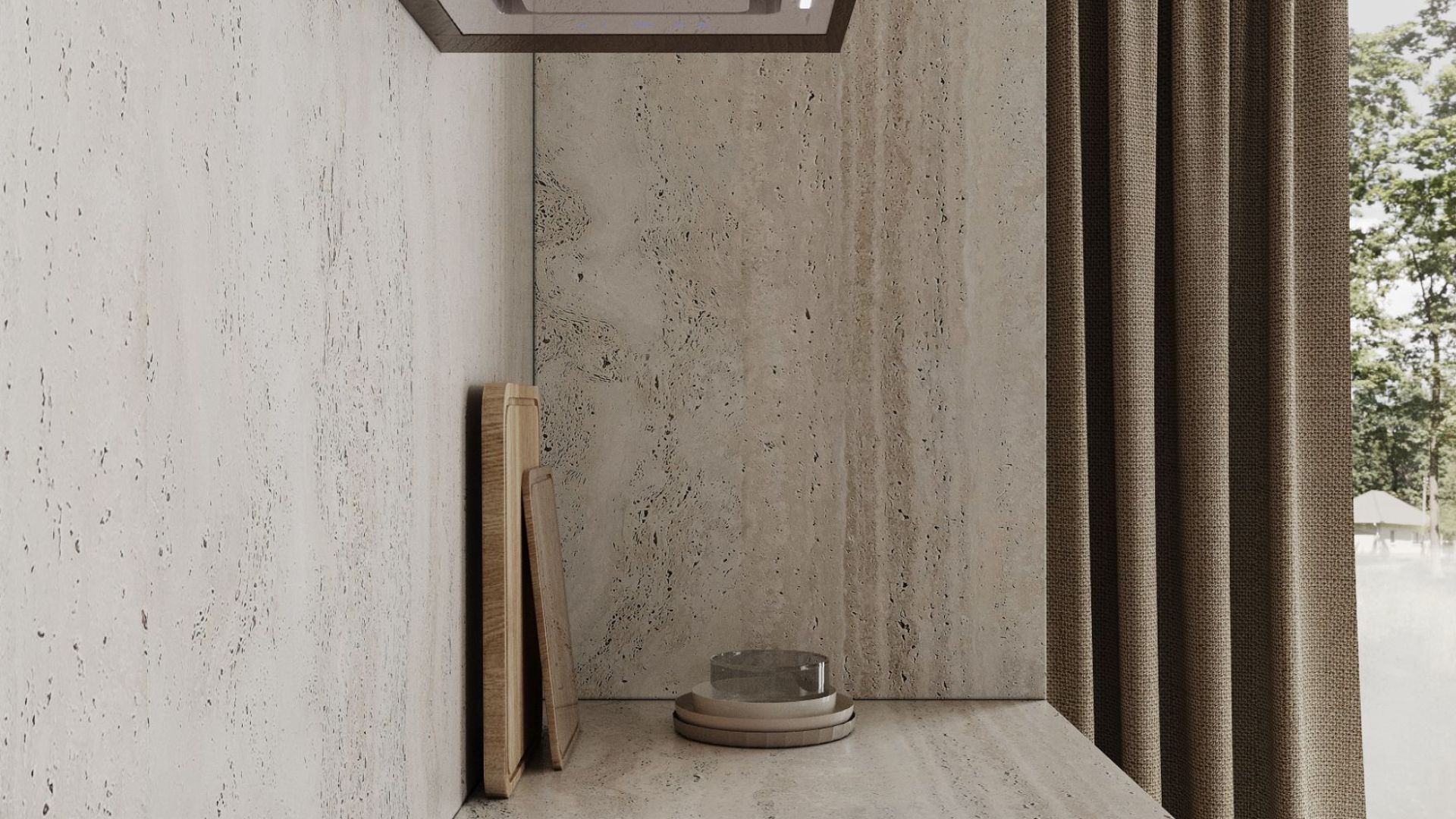 Витяжка вбудована Lando Glass Kashmir - Кашемір - Візуалізації 8