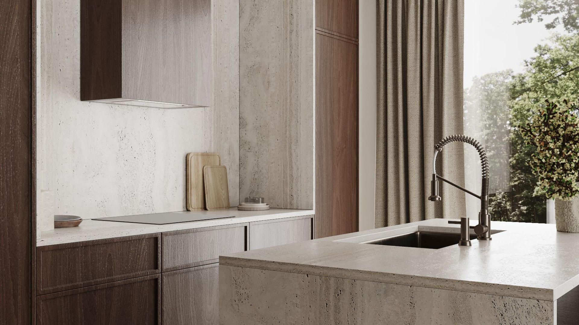 Витяжка вбудована Lando Glass Kashmir - Кашемір - Візуалізації 9