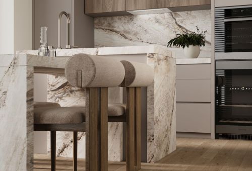  - Lando Glass White Gesture Control