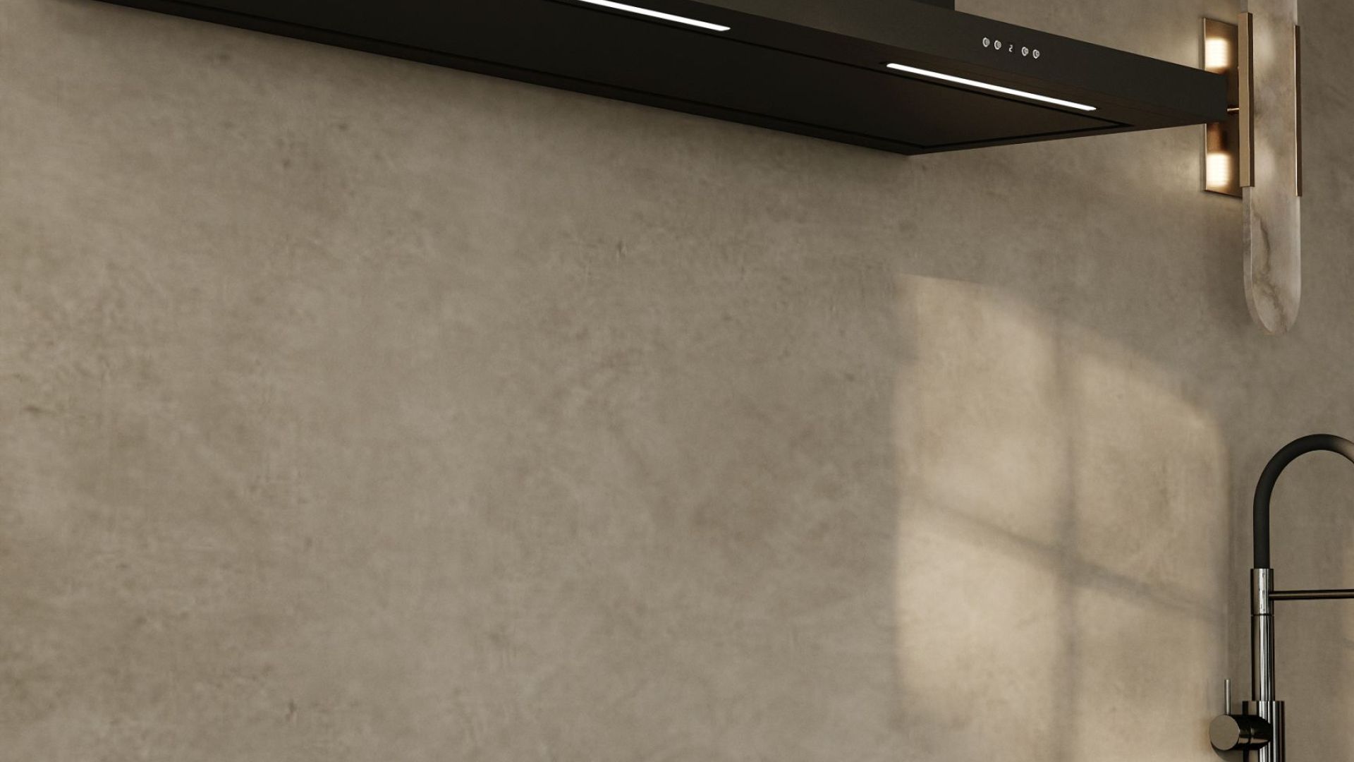 Витяжка пристінна Metropolis OR Black Matt - Чорний мат - Візуалізації 4