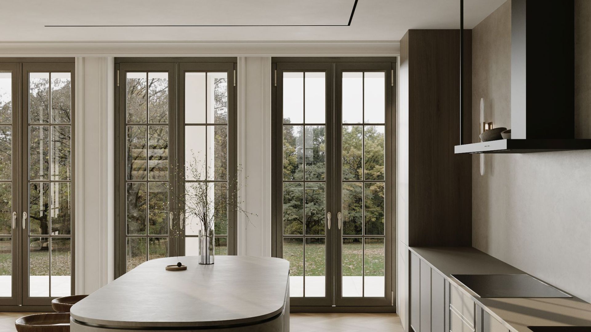 Витяжка пристінна Metropolis OR Black Matt - Чорний мат - Візуалізації 7