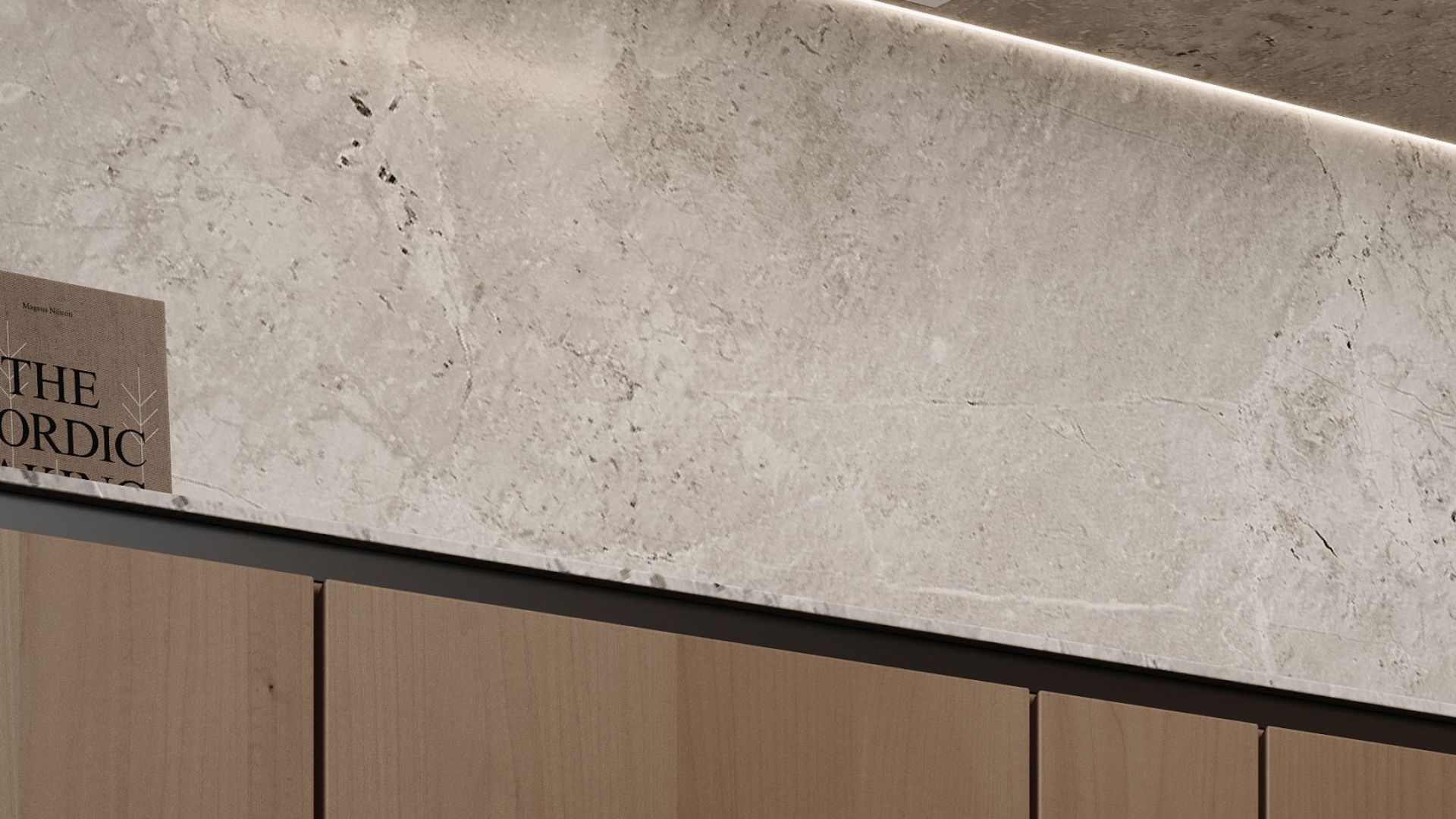 Витяжка вбудована Micra White Matt - Білий матовий - Візуалізації 2