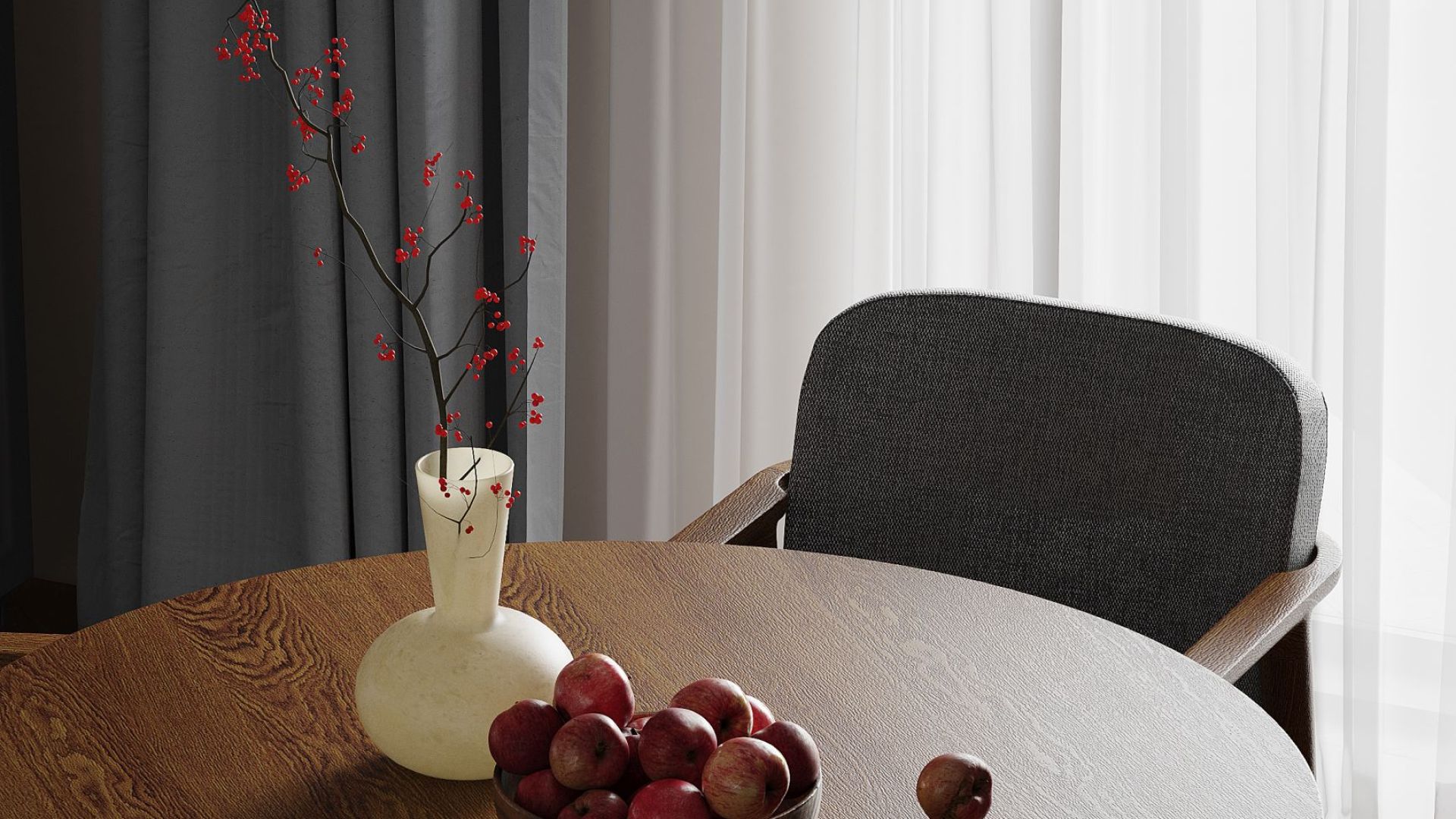 Витяжка вбудована Micra White Matt 120 cm - Білий матовий - Візуалізації 8