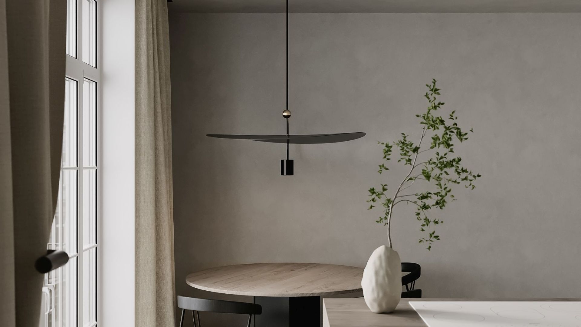 Витяжка стельова Planet Super Slim White - Білий - Візуалізації 7