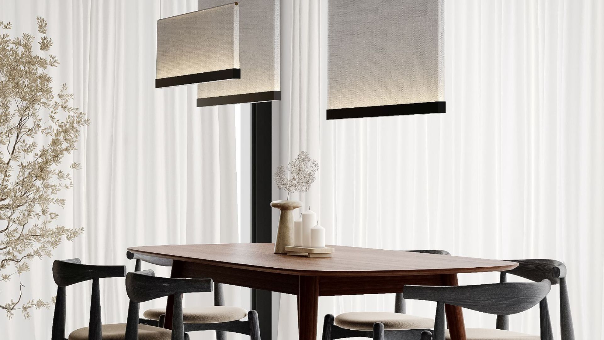 Витяжка острівна Tubo Black Matt Gesture Control - Чорний мат - Візуалізації 9