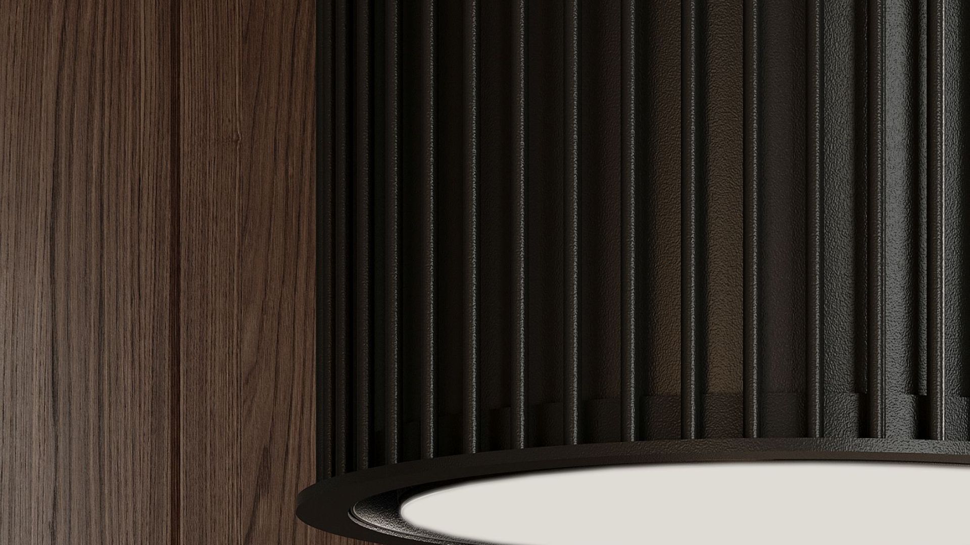 Витяжка острівна Voliera N1 Black Gesture Control - Чорний мат - Візуалізації 2